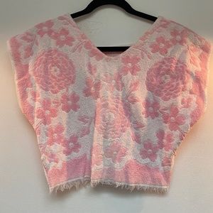 VINTAGE TERRI TOWEL SWIM COVERUP